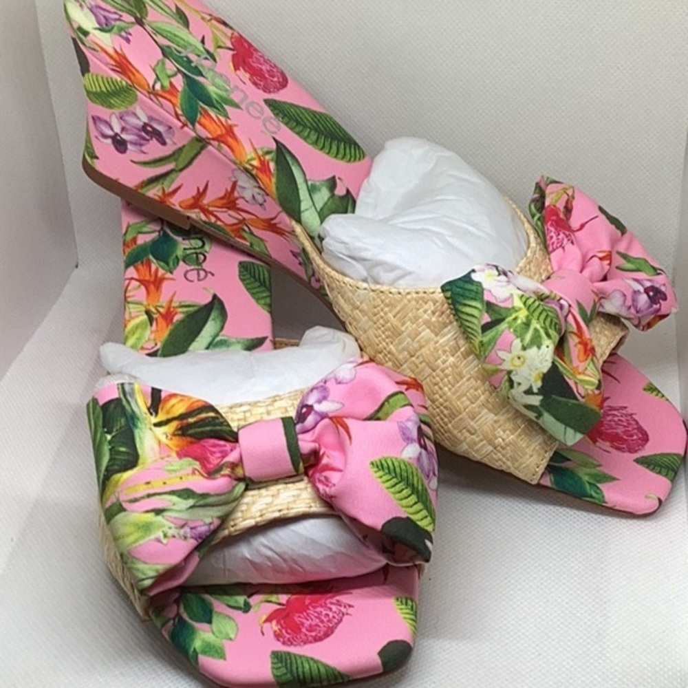 NEW J.RENEE PINK MILENIA BOW SHOES